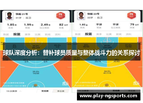 球队深度分析:替补球员质量与整体战斗力的关系探讨 球队深度分析:替补球员质量与整体战斗力的关系探讨
