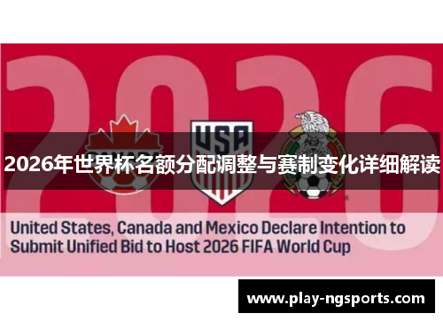 2026年世界杯名额分配调整与赛制变化详细解读 2026年世界杯名额分配调整与赛制变化详细解读